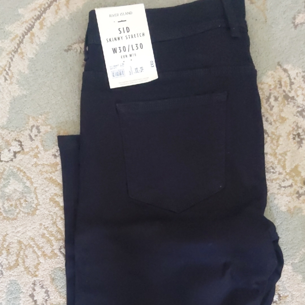 River Island Black Skinny Stretch Jeans